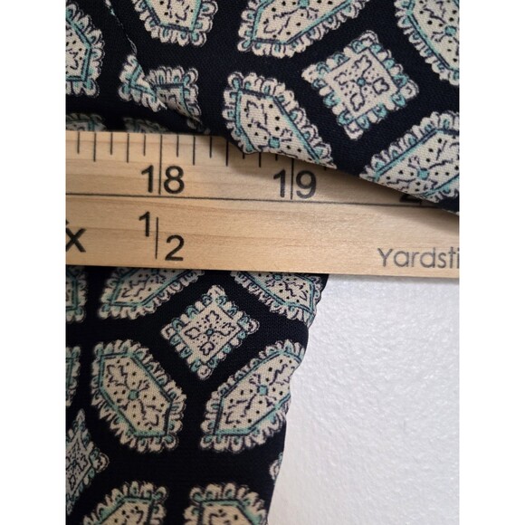 VTG Whisper Tunic Womens S Top 3/4 Sleeve Boho Floral Artsy Gypsy Eclectic Flowy - Picture 7 of 8